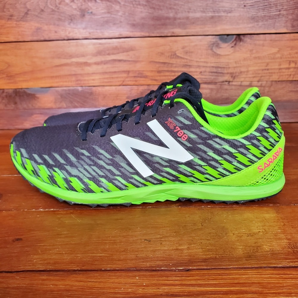 New Balance XC700F v5 Shoes Men 11.5 Green Cross Country Spikes Racing Track